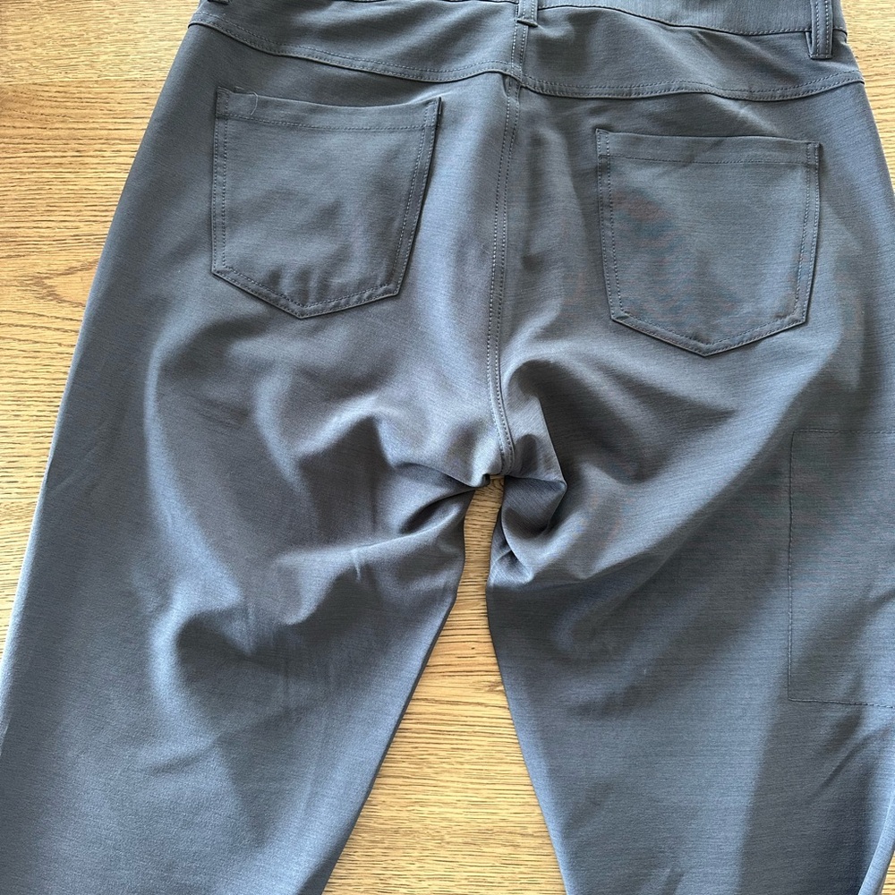 BYLT Basics Gray Kinetic Pants size 34 waist 30.5 inseam